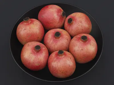 Fruit Bowl II 3D model