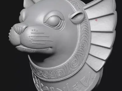 seal sculpture 3D print model