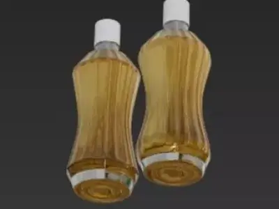 3D Wedding Drink Bottles 3D print model