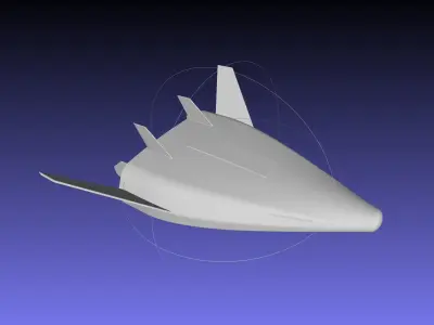 Venture Star X-33 SSTO Concept Miniature 3D print model