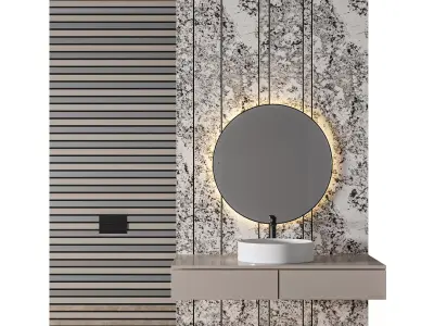 Luxury Bathroom 113 3D model