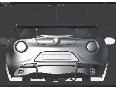 Alfa Romeo 4c 2014  3D model