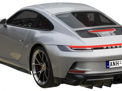 Porsche 911 GT3 Touring 2022 3D model