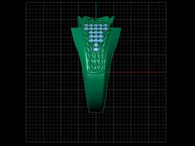 Print Ready STL 3DM  Gents Rings Diamond Men Ring  3D print model 38