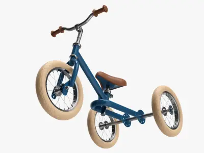 Balance 2-in-1 bike trike 3D model