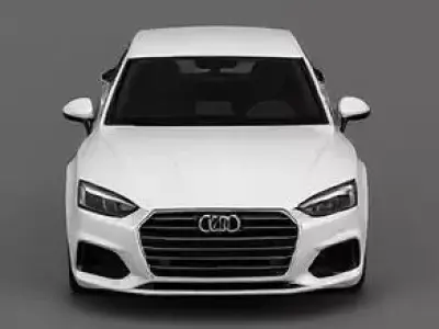 Sports Car 3D Model Low-poly 3D model