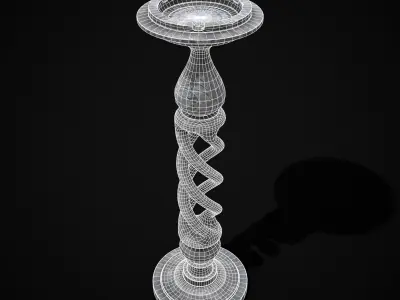 Garden Tray Low-poly 3D model