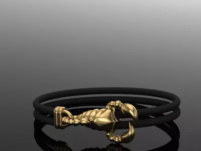 Scorpion bracletes 3D print model