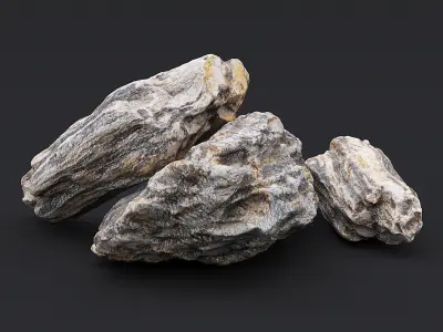 Stone V 3D model