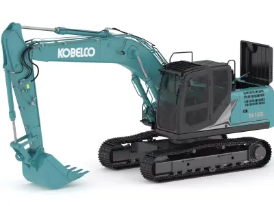 Kobelco SK180NLC-11 Excavator 3D model