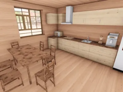 2 storey house 3D model