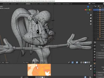 Lola Bunny The Looney Tunes Show 3D model