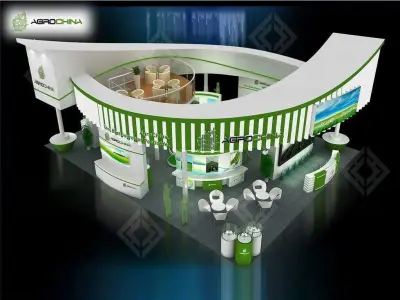 Exhibition - Area - 15X12-3DMAX2009-07 3D model