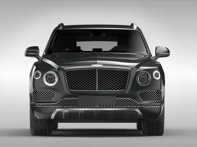 Bentley Bentayga 2017 3D model