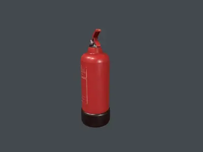 Fire Extinguisher  Low-poly 3D model