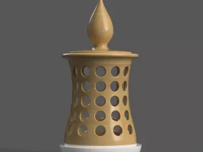 Elegant Lantern STL File for Cozy Home Decoration 3D print model