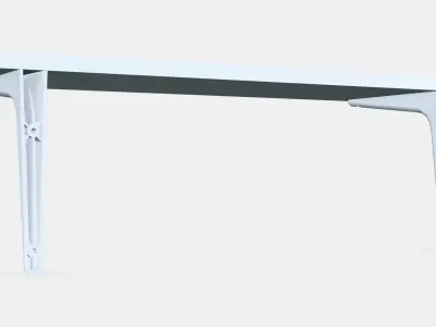 BURHULT - SIBBHULT Wall shelf 1 Low-poly 3D model