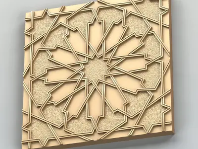 Wall panel 027 3D model