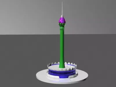 Colombo Lotus Tower Sri Lanka 3D model