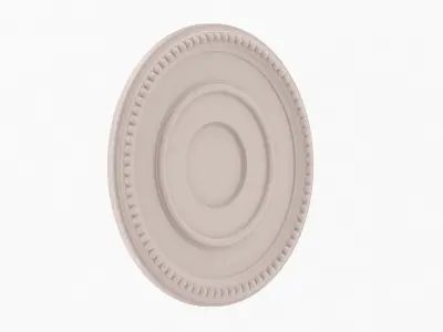 Classic Ceiling Medallion 41 3D model