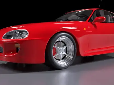 Toyota Supra 3D model