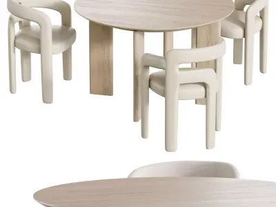 Dining table Kaho 3D model