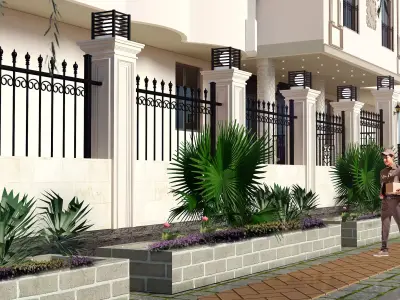 HOTEL GATE 3D model