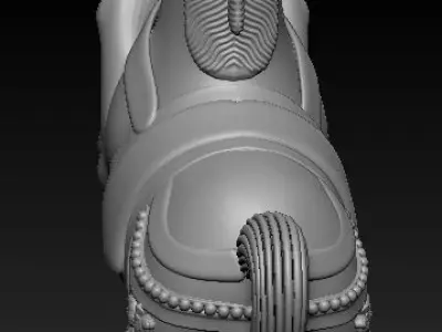 Raging Horse 3D model