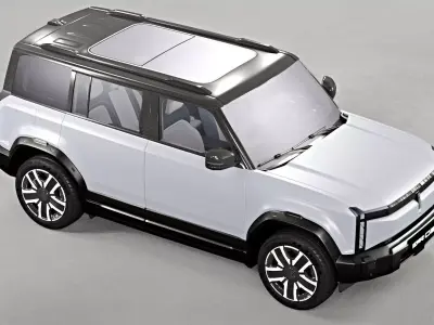 Chery icar 03 2024 with Interior 3D model