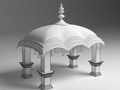Indian Vedi 3D model