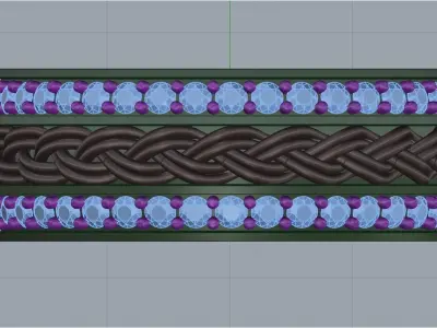 wedding ring 3D print model