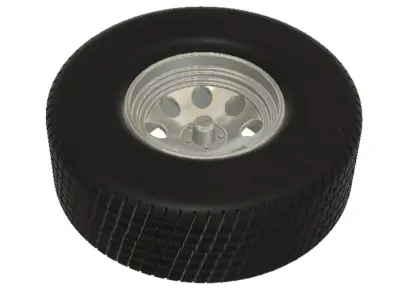 AR Baja Wheels with Tires and Brakes for 3D Printing 3D print model