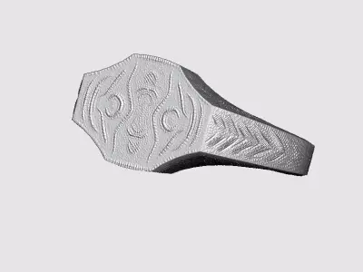 Anxiety Ring 3D print model