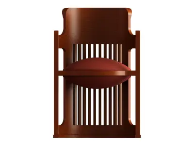 Barrel Dining Chair 3D model