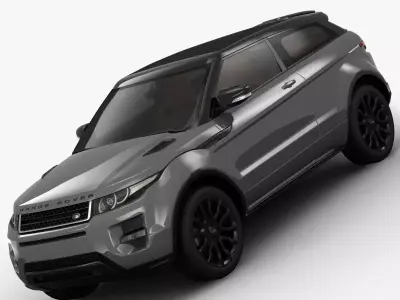 Range Rover Evoque Coupe Special Edition 2012 3D model