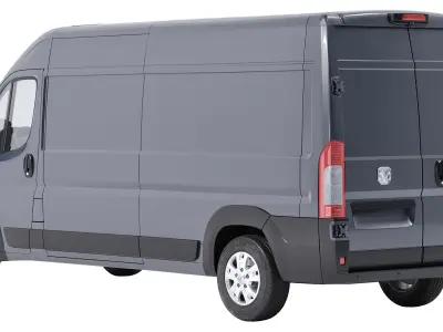 RAM Promaster Van 2023 3D model