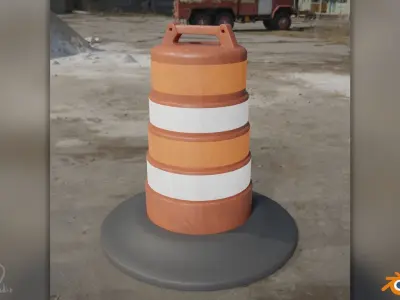 Traffic Safety Asset Pack 3D model