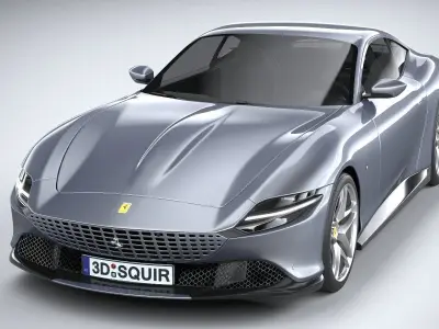 Ferrari Roma 2020 3D model