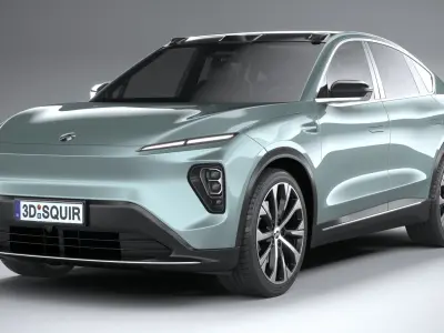 NIO EC7 2023 3D model