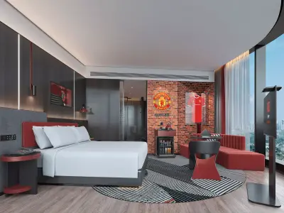 Football Fan Theme Hotel Rooms 3D model