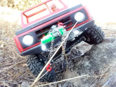 rc winch warn 1 10 for scale car 3D print model