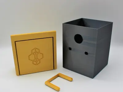 Eco Friendly Bird Box For Gardens Balconies Walls By CC3D 3D print model