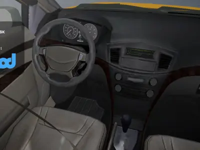 TW Taxi 002 3D model