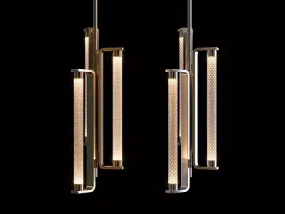 Oasis Group Stradivari Lighting Collection Lamps 3D Model 3D model