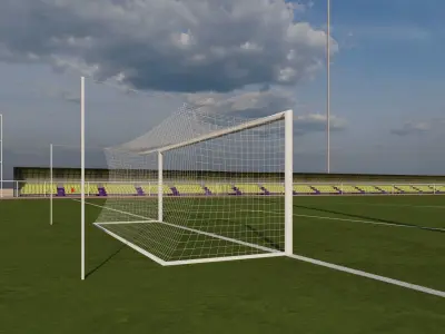 Stadium 3D Model- Football  3D model