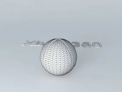 xbox logo Free 3D model