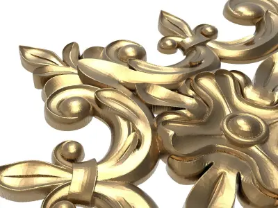  decorative pattern ready for 3D printing 3D model 301