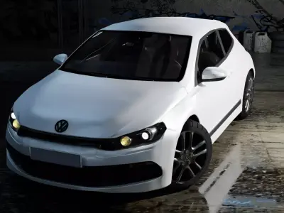 Volkswagen Scirocco 2010 3D model