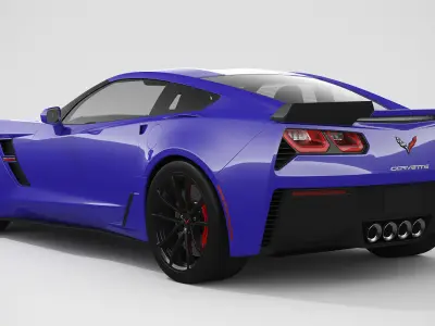 Chevrolet Corvette Grand Sport 2017 3D model