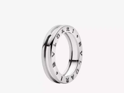 BULGARI - B ZERO 1 RING - ONE BAND VERSION 3D print model